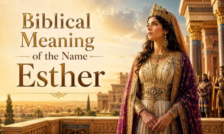 Biblical Meaning of the Name Esther How One Name Changed the Destiny of a Nation