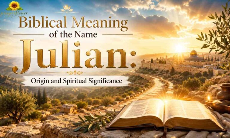 Biblical Meaning of the Name Julian Origin and Spiritual Significance