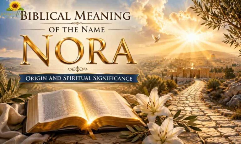 Biblical Meaning of the Name Nora Origin and Spiritual Significance