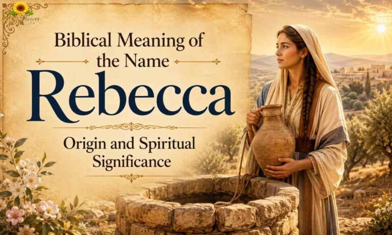 Biblical Meaning of the Name Rebecca Origin and Spiritual Significance