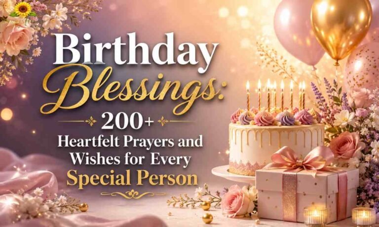 Birthday Blessings 200+ Heartfelt Prayers and Wishes for Every Special Person