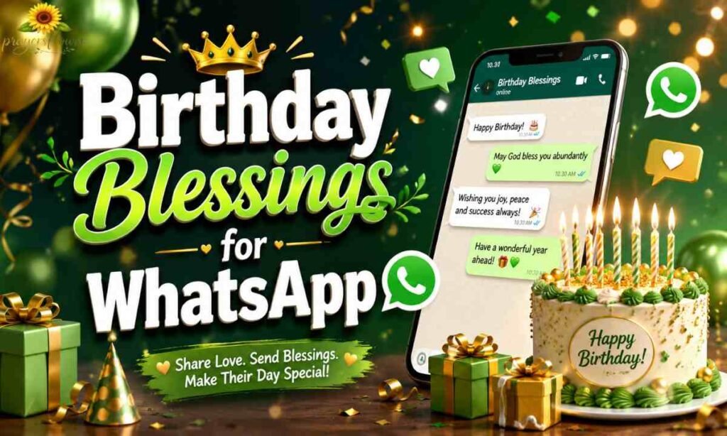 Birthday Blessings for WhatsApp