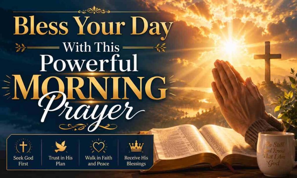 Bless Your Day With This Powerful Morning Prayer
