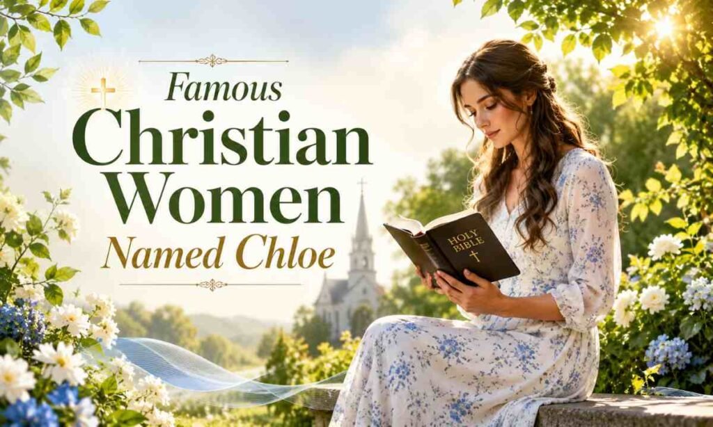 Famous Christian Women Named Chloe