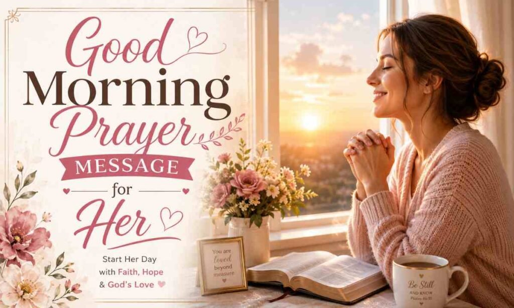 Good Morning Prayer Message for Her
