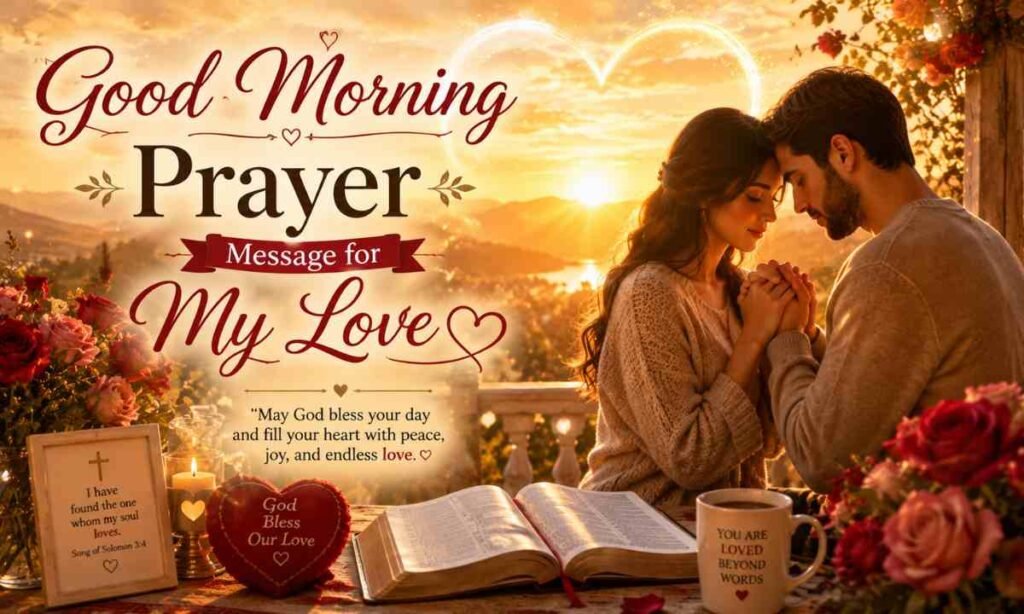 Good Morning Prayer Message for My Love