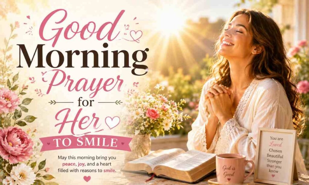 Good Morning Prayer for Her to Smile