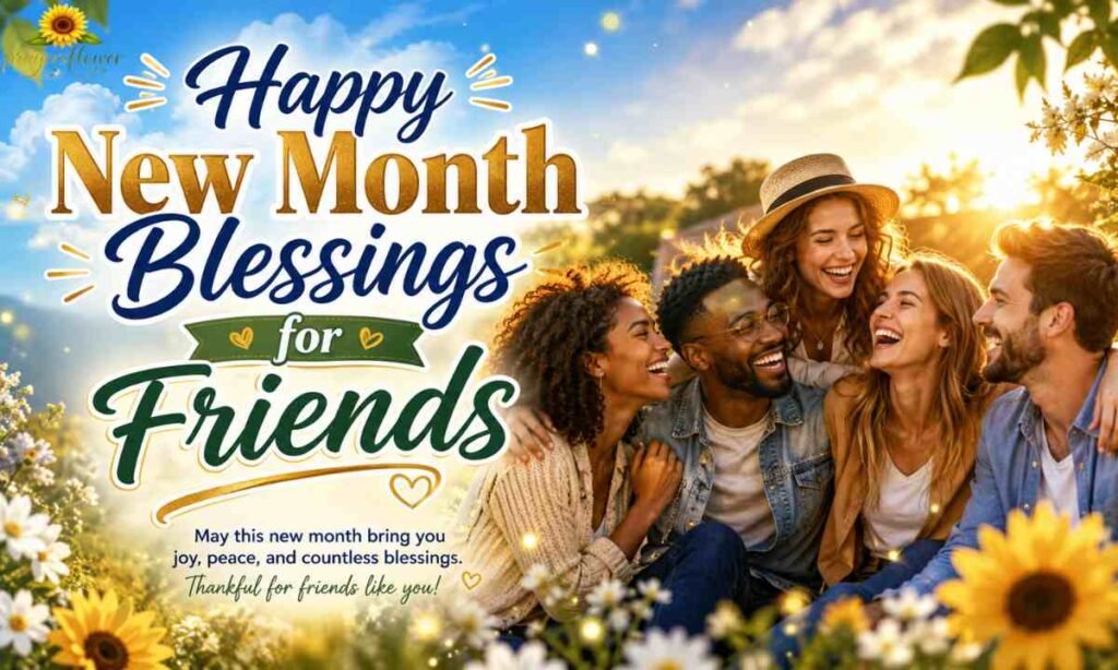 Happy New Month Blessings for Friends