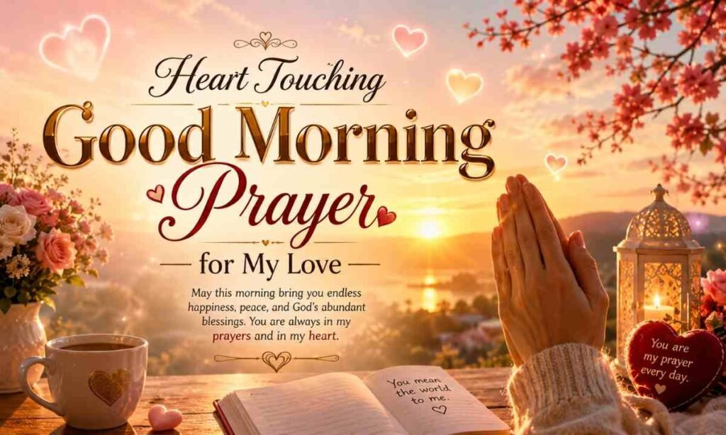 Heart Touching Good Morning Prayer for My Love