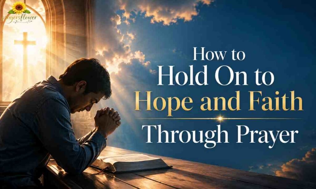 How to Hold On to Hope and Faith Through Prayer