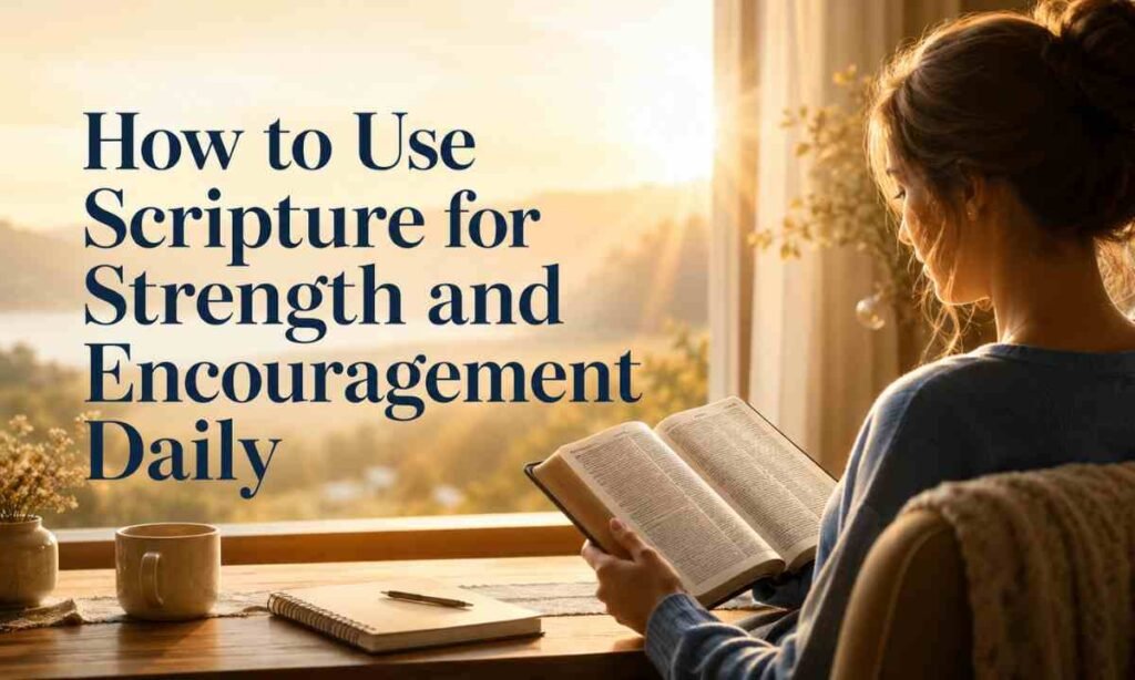 How to Use Scripture for Strength and Encouragement Daily