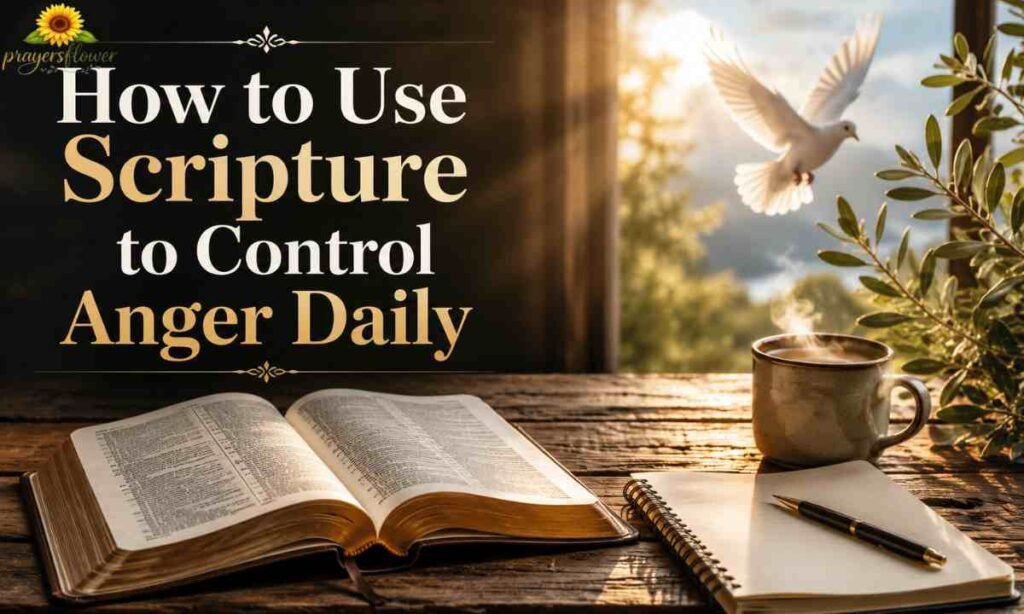 How to Use Scripture to Control Anger Daily