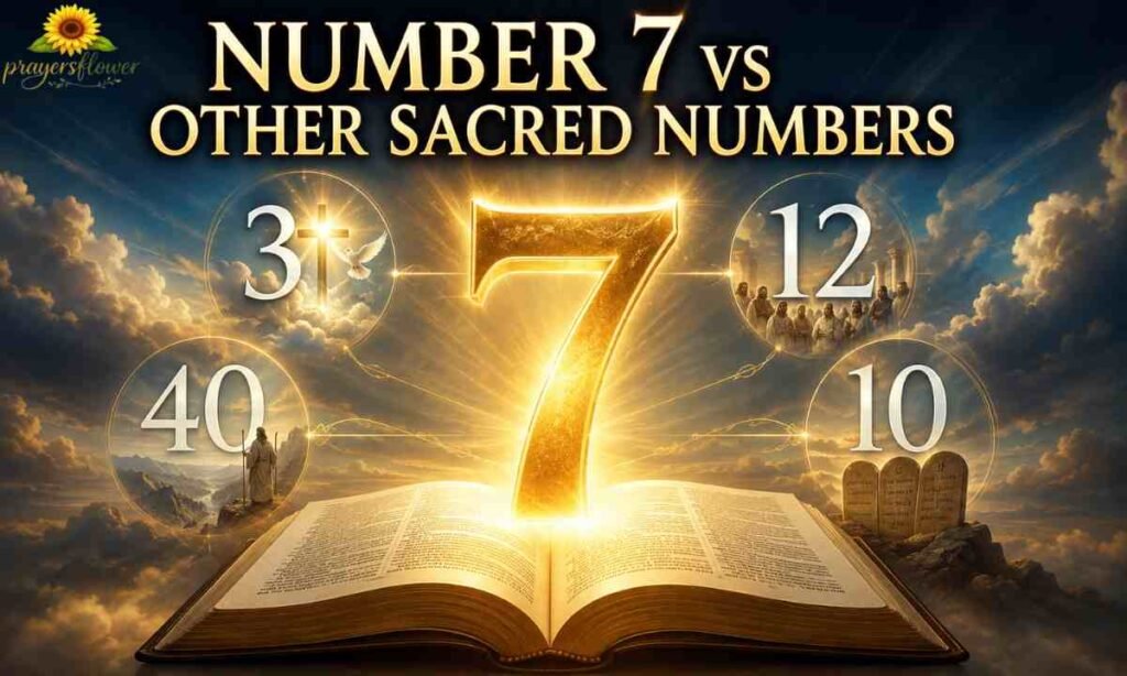 Number 7 vs Other Sacred Numbers — Quick Comparison
