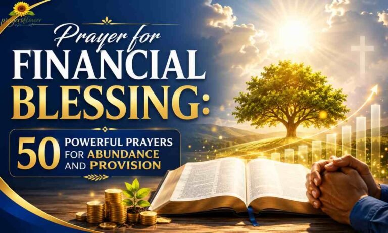 Prayer for Financial Blessing 50 Powerful Prayers for Abundance and Provision
