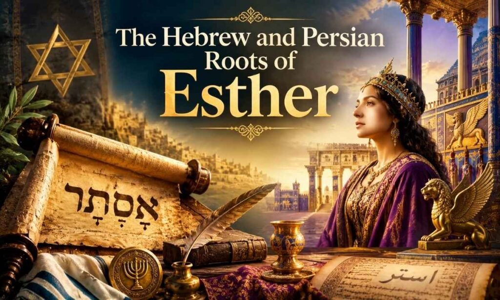 The Hebrew and Persian Roots of Esther — Dual Etymology