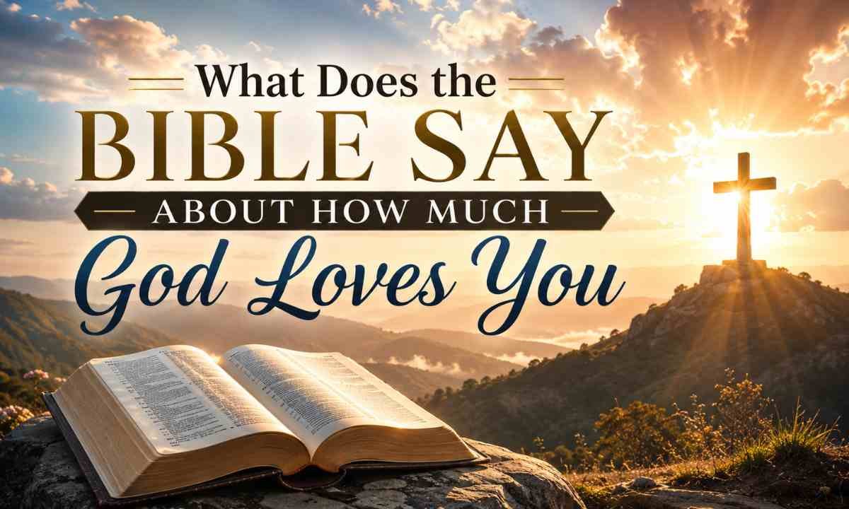 50 Bible Verses About God's Love (Scriptures That Will Comfort You)
