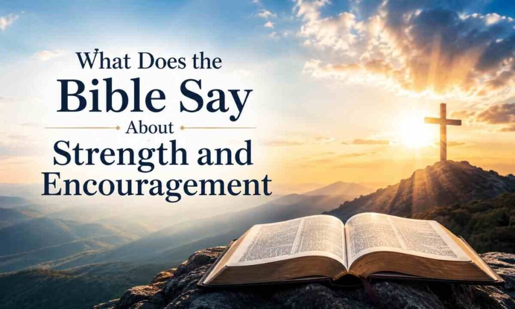 What Does the Bible Say About Strength and Encouragement