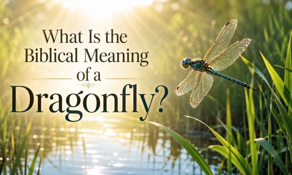 What Is the Biblical Meaning of a Dragonfly — Quick Answer
