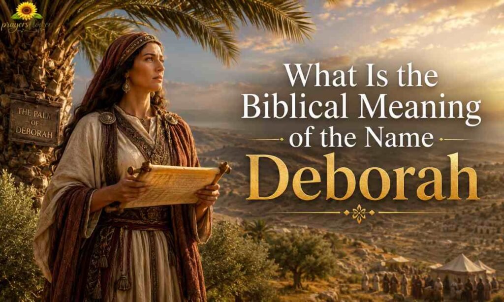 What Is the Biblical Meaning of the Name Deborah
