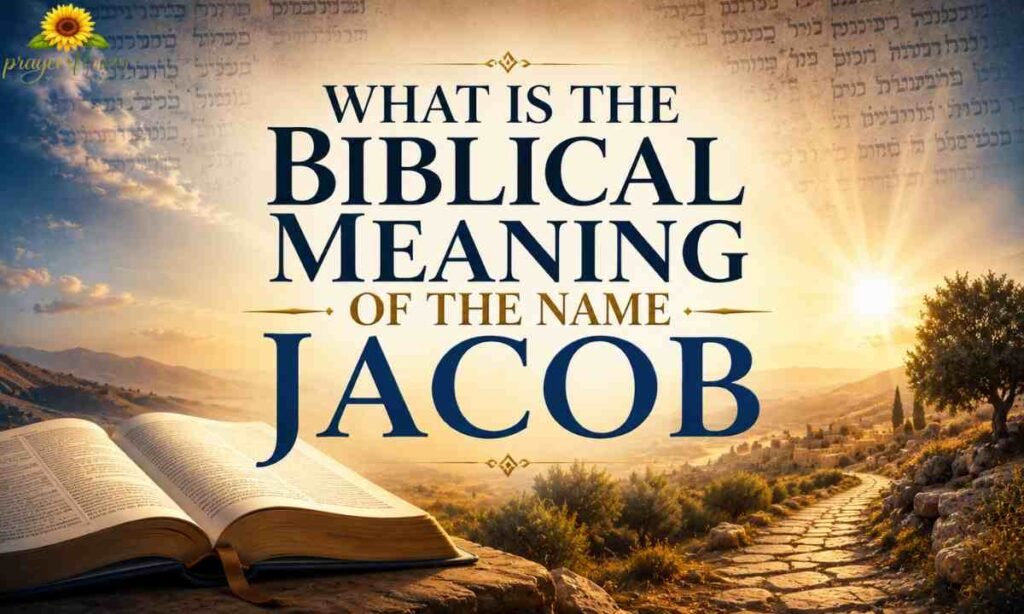 What Is the Biblical Meaning of the Name Jacob