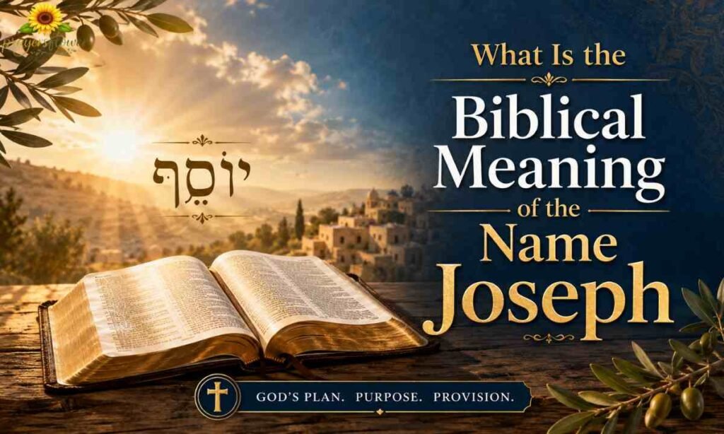 What Is the Biblical Meaning of the Name Joseph
