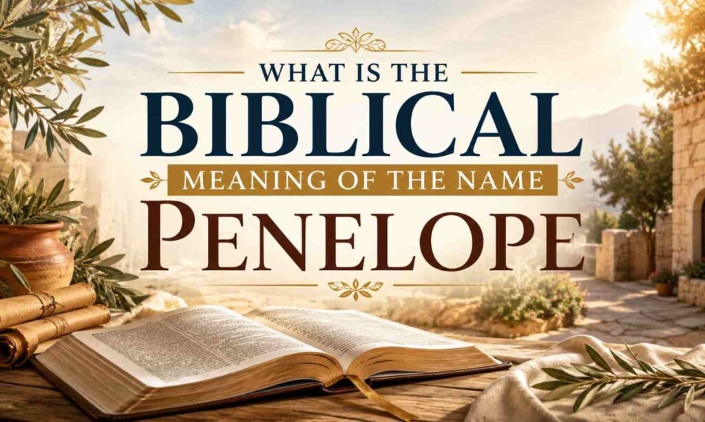 What Is the Biblical Meaning of the Name Penelope