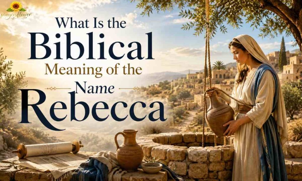 What Is the Biblical Meaning of the Name Rebecca