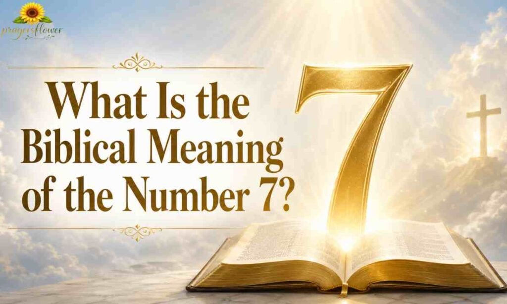 What Is the Biblical Meaning of the Number 7 — The Short Answer