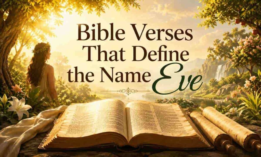 Bible Verses That Define the Name Eve
