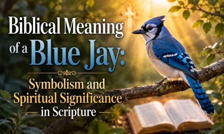 Biblical Meaning of a Blue Jay Symbolism and Spiritual Significance in Scripture