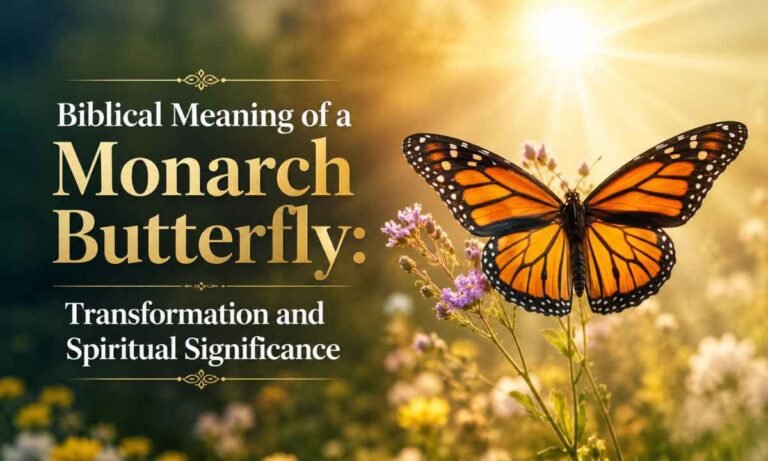 Biblical Meaning of a Monarch Butterfly Transformation and Spiritual Significance