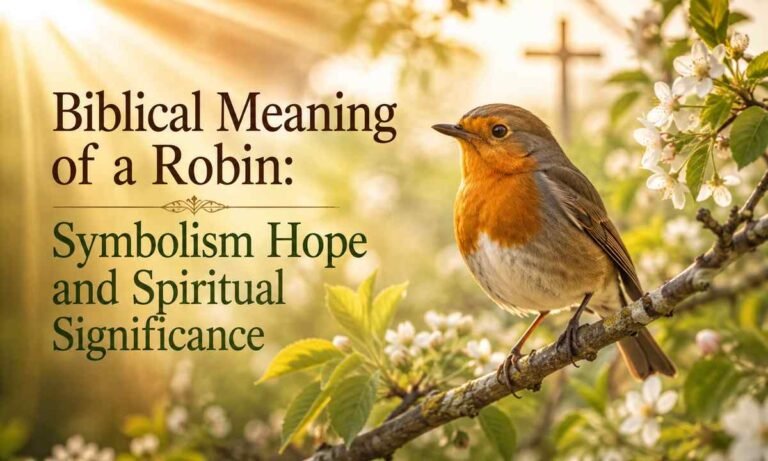 Biblical Meaning of a Robin Symbolism Hope and Spiritual Significance