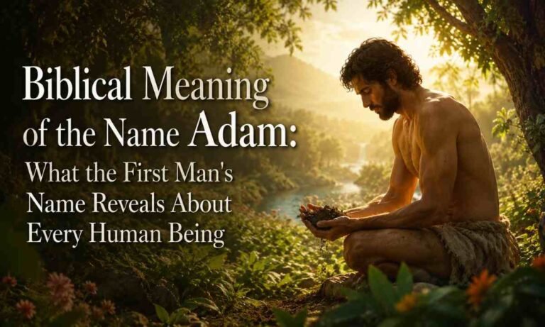 Biblical Meaning of the Name Adam