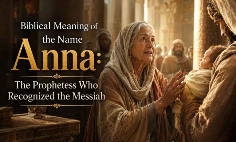 Biblical Meaning of the Name Anna The Prophetess Who Recognized the Messiah