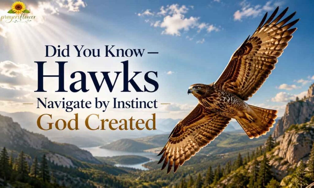 Did You Know — Hawks Navigate by Instinct God Created