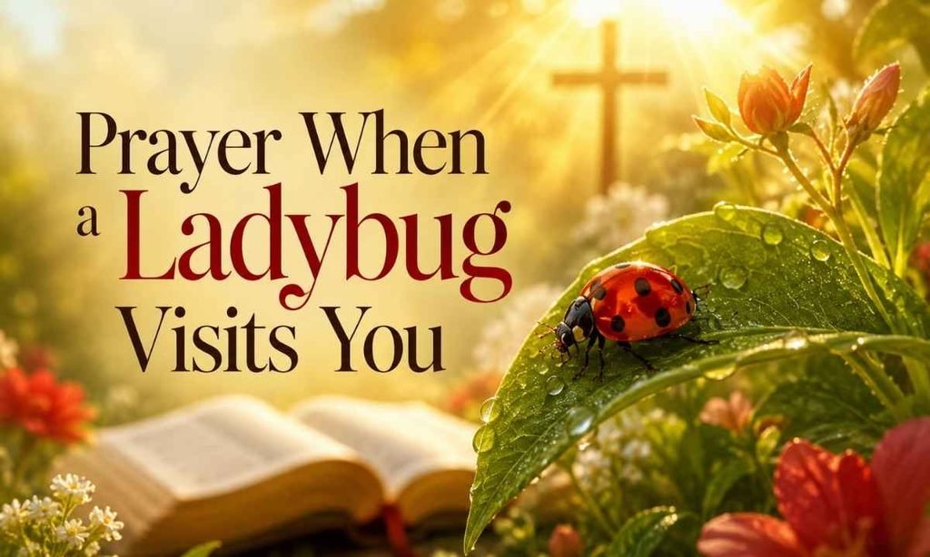 Prayer When a Ladybug Visits You