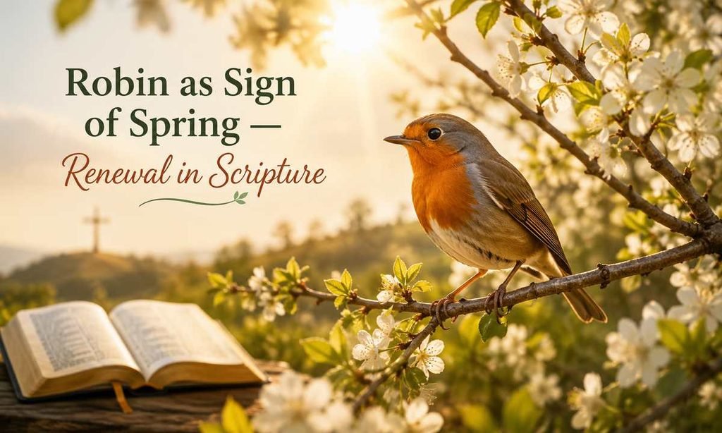 Robin as Sign of Spring — Renewal in Scripture