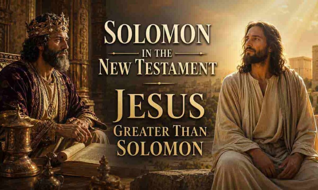 Solomon in the New Testament — Jesus Greater Than Solomon
