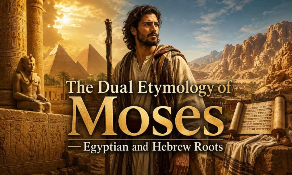 The Dual Etymology of Moses