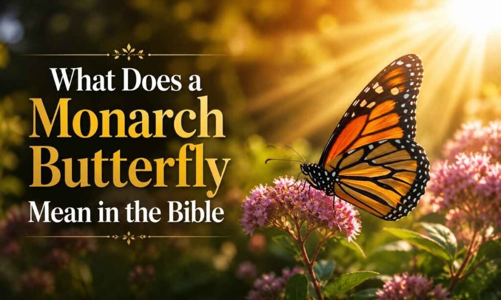 What Does a Monarch Butterfly Mean in the Bible