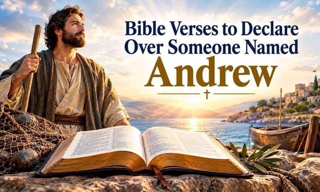 Bible Verses to Declare Over Someone Named Andrew