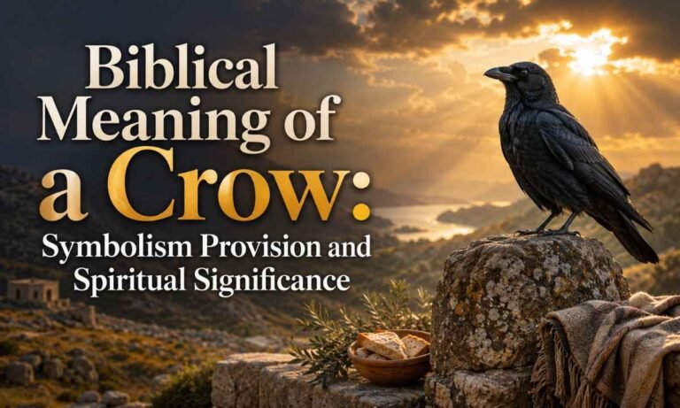 Biblical Meaning of a Crow Symbolism Provision and Spiritual Significance
