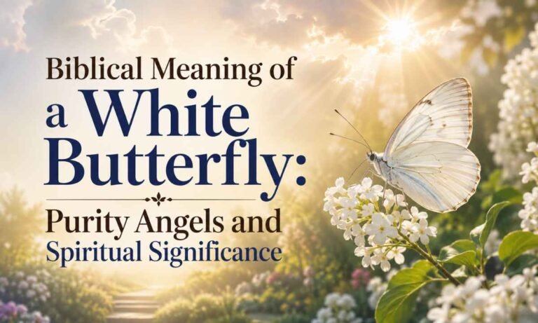 Biblical Meaning of a White Butterfly Purity Angels and Spiritual Significance