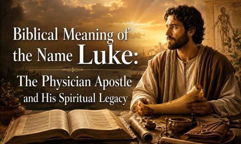 Biblical Meaning of the Name Luke The Physician Apostle and His Spiritual Legacy