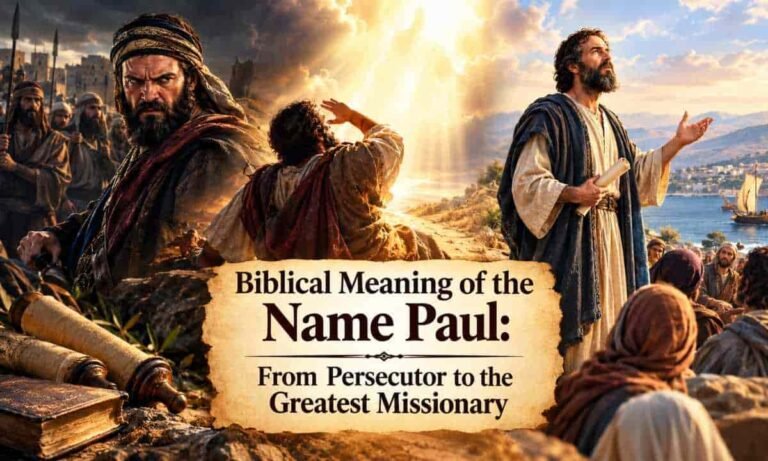 Biblical Meaning of the Name Paul From Persecutor to the Greatest Missionary