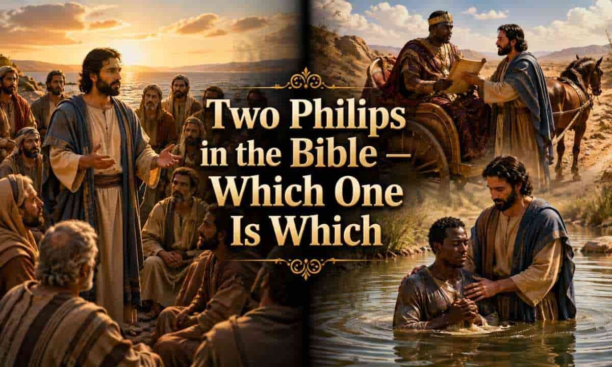 Two Philips in the Bible — Which One Is Which
