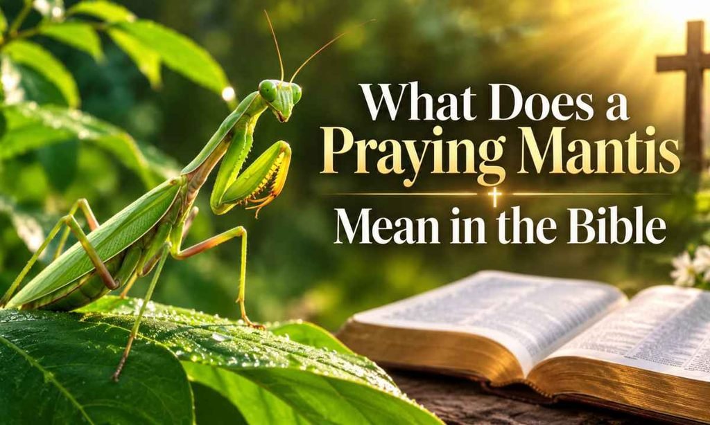 What Does a Praying Mantis Mean in the Bible
