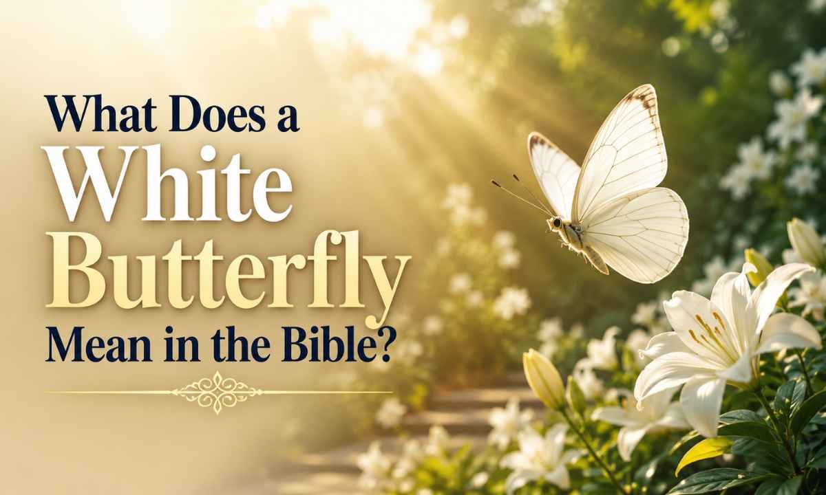 What Does a White Butterfly Mean in the Bible